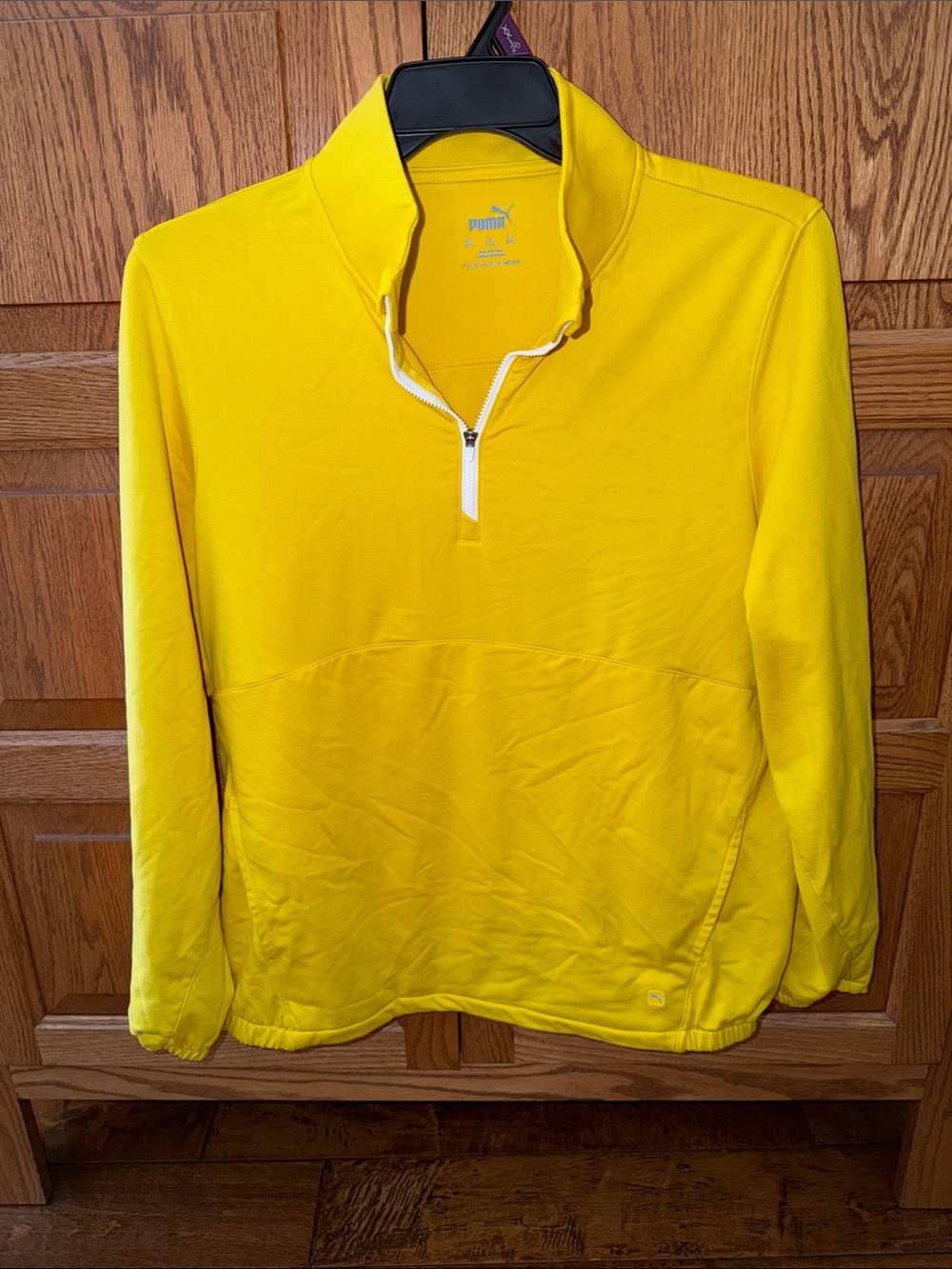 PUMA Women's Cloudspun Rockaway Golf 1/4 Zip Pullover XXL